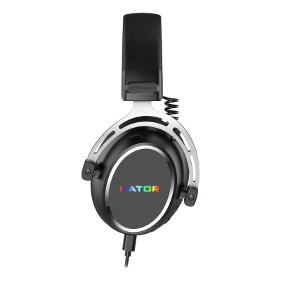 Casti HATOR Hypergang 3 USB Over-ear Gaming, Wireless + Bluetooth + cablu, ANC, cu microfon Casti HATOR Hypergang 3 USB Over-ear Gaming, Wireless + Bluetooth + cablu, ANC, cu microfon