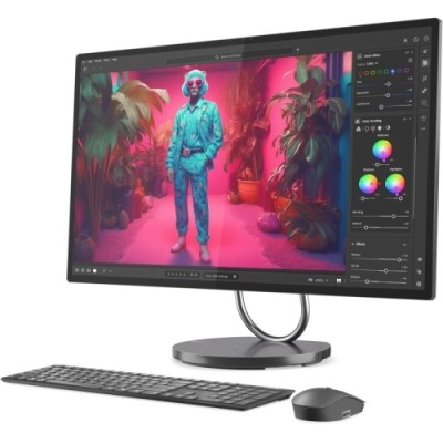 All-in-One PC Lenovo Yoga AIO 32ILL10 cu procesor Intel Core Ultra 7 256V până la 4.8GHz, 31.5