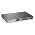 Switch Zyxel GS1350-26HP-EU0101F 24 porturi Gigabit Administrabil, PoE+, + SFP uplink, Rack 19