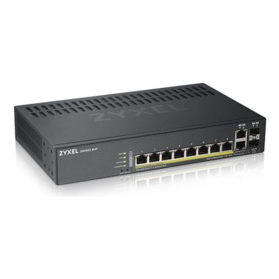 Switch Zyxel GS1920-8HPV2-EU0101F 8 porturi Gigabit + 2 SFP uplink Administrabil, PoE+ Switch Zyxel GS1920-8HPV2-EU0101F 8 porturi Gigabit + 2 SFP uplink Administrabil, PoE+