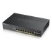 Switch Zyxel GS1920-8HPV2-EU0101F 8 porturi Gigabit + 2 SFP uplink Administrabil, PoE+ Switch Zyxel GS1920-8HPV2-EU0101F 8 porturi Gigabit + 2 SFP uplink Administrabil, PoE+