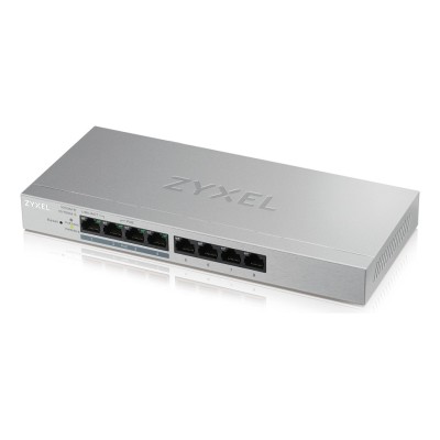 Switch Zyxel GS1200-8HPV2-EU0101F 8 porturi Gigabit Administrabil, PoE+
