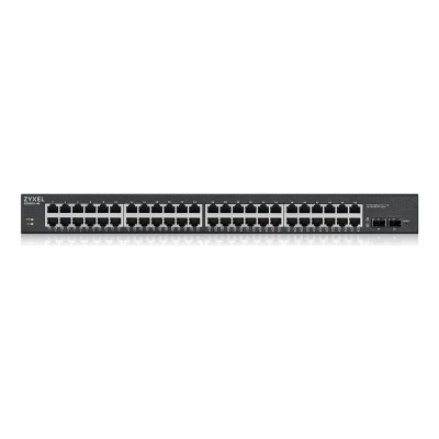 Switch Zyxel GS190048HPV2-EU0101F GS190048HPV2 48 porturi Gigabit Administrabil, PoE+, + SFP uplink, Rack 19 Switch Zyxel GS190048HPV2-EU0101F GS190048HPV2 48 porturi Gigabit Administrabil, PoE+, + SFP uplink, Rack 19
