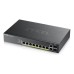 Switch Zyxel GS2220-10HP-EU0101F 10 porturi Gigabit Administrabil, PoE+ 8 porturi + SFP uplink, Rack 19 Switch Zyxel GS2220-10HP-EU0101F 10 porturi Gigabit Administrabil, PoE+ 8 porturi + SFP uplink, Rack 19