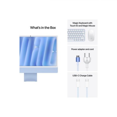 All-in-One PC Apple iMac M4 24-inch cu procesor Apple M4 (10-core CPU), 24 All-in-One PC Apple iMac M4 24-inch cu procesor Apple M4 (10-core CPU), 24