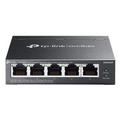 Switch TP-Link ES205GP 5 porturi Gigabit Administrabil, PoE+