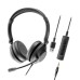 Casti AXTEL One UC35 HD AXH-ONE On-ear Birou, cu fir USB-A + USB-C + Jack 3.5mm, cu microfon