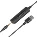 Casti AXTEL One UC35 HD AXH-ONE On-ear Birou, cu fir USB-A + USB-C + Jack 3.5mm, cu microfon