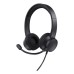 Casti Trust Ayda On-ear, cu fir, ANC, microfon boom
