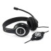 Casti Equip 245301 On-ear Birou, cu fir USB-A, cu microfon Casti Equip 245301 On-ear Birou, cu fir USB-A, cu microfon
