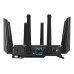 Router wireless ASUS GT-BE98 Wi-Fi 7 Quad Band 11529 Mbps, Gaming