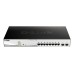 Switch D-Link DGS-1210-10MP 8 porturi Gigabit Administrabil, PoE+ + SFP uplink