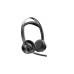 Casti Poly Voyager Focus 2 -C A On-ear Birou, Wireless + Bluetooth + cablu, ANC, cu microfon Casti Poly Voyager Focus 2 -C A On-ear Birou, Wireless + Bluetooth + cablu, ANC, cu microfon
