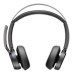 Casti Poly Voyager Focus 2 On-ear Birou, Wireless + Bluetooth + cablu, ANC, cu microfon Casti Poly Voyager Focus 2 On-ear Birou, Wireless + Bluetooth + cablu, ANC, cu microfon
