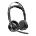 Casti Poly Voyager Focus 2 On-ear Birou, Wireless + Bluetooth + cablu, ANC, cu microfon Casti Poly Voyager Focus 2 On-ear Birou, Wireless + Bluetooth + cablu, ANC, cu microfon
