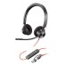 Casti Poly Blackwire 3320 On-ear Birou, cu fir USB-C, ANC, cu microfon Casti Poly Blackwire 3320 On-ear Birou, cu fir USB-C, ANC, cu microfon