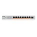 Switch Zyxel XMG-108HP-EU0101F 8 porturi 2.5G Neadministrabil PoE++ + SFP+ uplink Switch Zyxel XMG-108HP-EU0101F 8 porturi 2.5G Neadministrabil PoE++ + SFP+ uplink