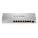 Switch Zyxel XMG-108HP-EU0101F 8 porturi 2.5G Neadministrabil PoE++ + SFP+ uplink Switch Zyxel XMG-108HP-EU0101F 8 porturi 2.5G Neadministrabil PoE++ + SFP+ uplink