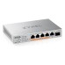 Switch Zyxel XMG-105HP 5 porturi 2.5G Neadministrabil, PoE++, + SFP+ uplink