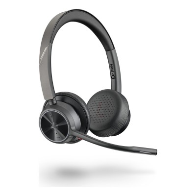 Casti HP Poly Voyager 4320 Over-ear Birou, Bluetooth, cu microfon Casti HP Poly Voyager 4320 Over-ear Birou, Bluetooth, cu microfon