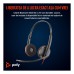 Casti Poly Blackwire 3220 On-ear Birou, cu fir USB-C, cu microfon Casti Poly Blackwire 3220 On-ear Birou, cu fir USB-C, cu microfon
