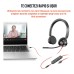 Casti Poly Blackwire 3325 On-ear Birou, cu fir USB-C + Jack 3.5mm, cu microfon Casti Poly Blackwire 3325 On-ear Birou, cu fir USB-C + Jack 3.5mm, cu microfon