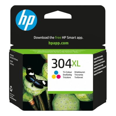 Cartus Cerneala HP 304XL Tricolor 7ml/300 pagini XL