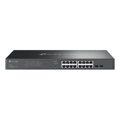 Switch TP-Link TL-SG2218P 16 porturi Gigabit Administrabil, PoE+, + SFP uplink, Rack 19 Switch TP-Link TL-SG2218P 16 porturi Gigabit Administrabil, PoE+, + SFP uplink, Rack 19