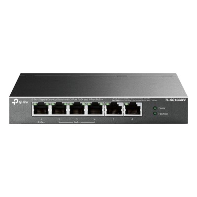 Switch TP-Link TL-SG1006PP 6 porturi Gigabit Neadministrabil, PoE++ , Rack 19 Switch TP-Link TL-SG1006PP 6 porturi Gigabit Neadministrabil, PoE++ , Rack 19