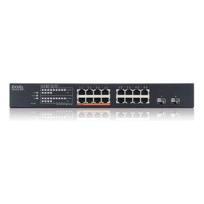 Switch Zyxel XMG1915-18EP 16 porturi 2.5G Administrabil, PoE++ + SFP+ uplink, Rack 19 Switch Zyxel XMG1915-18EP 16 porturi 2.5G Administrabil, PoE++ + SFP+ uplink, Rack 19