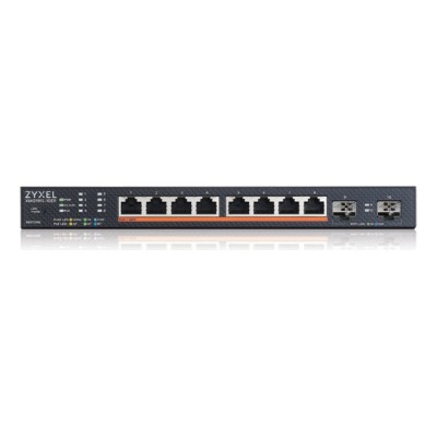 Switch Zyxel XMG1915-10EP 8 porturi 2.5G Administrabil, PoE++, + SFP+ uplink, Rack 19 Switch Zyxel XMG1915-10EP 8 porturi 2.5G Administrabil, PoE++, + SFP+ uplink, Rack 19