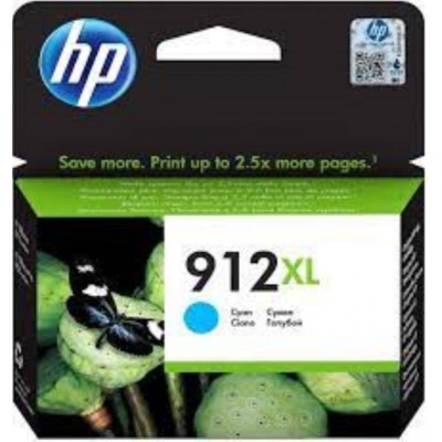 Cartus Cerneala HP 912XL Cyan 9.9ml/825 pagini XL