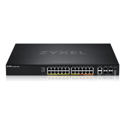 Switch Zyxel XGS2220-30HP-EU0101F XGS2220-30HP 26 porturi Gigabit Administrabil, PoE++, + SFP+ uplink, Rack 19 Switch Zyxel XGS2220-30HP-EU0101F XGS2220-30HP 26 porturi Gigabit Administrabil, PoE++, + SFP+ uplink, Rack 19