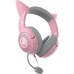 Casti Razer Kraken Kitty V2 Over-ear Gaming, cu fir USB-A, cu microfon