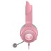 Casti Razer Kraken Kitty V2 Over-ear Gaming, cu fir USB-A, cu microfon
