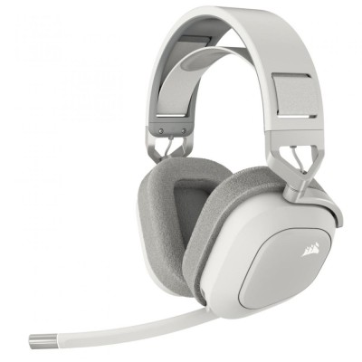 Casti Corsair HS80 MAX On-ear Gaming, Wireless + Bluetooth + cablu, ANC, cu microfon