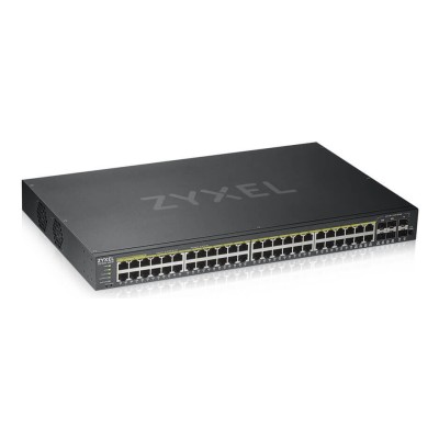 Switch Zyxel GS1920-48HPV2 48 porturi Gigabit + 4 SFP uplink Administrabil, PoE, Rack 19 Switch Zyxel GS1920-48HPV2 48 porturi Gigabit + 4 SFP uplink Administrabil, PoE, Rack 19