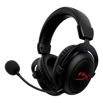 Casti HyperX Cloud II Core Over-ear Gaming, Wireless + Bluetooth + cablu, ANC, cu microfon Casti HyperX Cloud II Core Over-ear Gaming, Wireless + Bluetooth + cablu, ANC, cu microfon