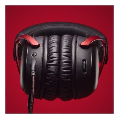 Casti HyperX Cloud III Over-ear Gaming, cu fir USB-C + Jack 3.5mm, ANC, cu microfon