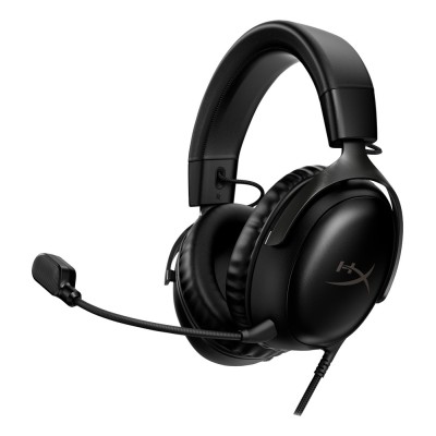 Casti HyperX Cloud III Over-ear Gaming, cu fir USB-C + Jack 3.5mm, ANC, cu microfon Casti HyperX Cloud III Over-ear Gaming, cu fir USB-C + Jack 3.5mm, ANC, cu microfon