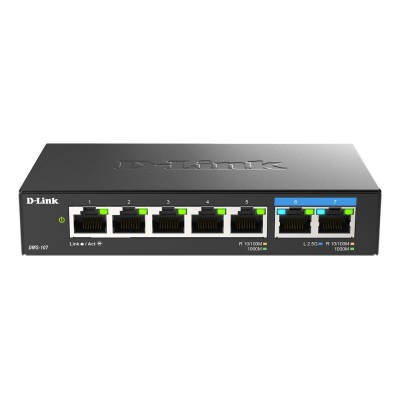 Switch D-Link DMS-107 7 porturi 2.5G Neadministrabil Switch D-Link DMS-107 7 porturi 2.5G Neadministrabil