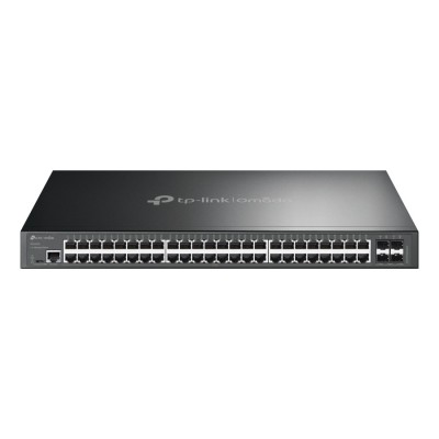 Switch TP-Link TL-SG3452X 48 porturi Gigabit + 4 SFP+ uplink Administrabil, Rack 19