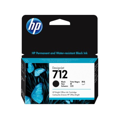 Cartus Cerneala HP 712 Negru 38ml
