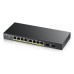 Switch Zyxel GS1900-8HP v3 8 porturi Gigabit Smart, PoE+ Switch Zyxel GS1900-8HP v3 8 porturi Gigabit Smart, PoE+