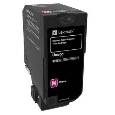 Toner Lexmark 74C20M0 Magenta (XL), 3000 pagini Toner Lexmark 74C20M0 Magenta (XL), 3000 pagini