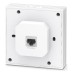 Access Point TP-Link Omada In-Wall EAP650-WALL, Wi-Fi 6 Dual Band AX3000, PoE+, Cloud/Controller