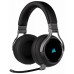 Casti Corsair Virtuoso RGB Carbon Over-ear Gaming, Wireless + Bluetooth + cablu, cu microfon