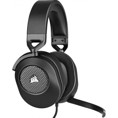 Casti Corsair HS65 On-ear Gaming, cu fir, cu microfon