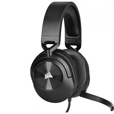 Casti Corsair HS55 On-ear Gaming, cu fir, cu microfon
