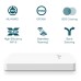 Access Point TP-Link Omada In-Wall EAP615-WALL, Wi-Fi 6 Dual Band 1774 Mbps, PoE+, Cloud/Controller